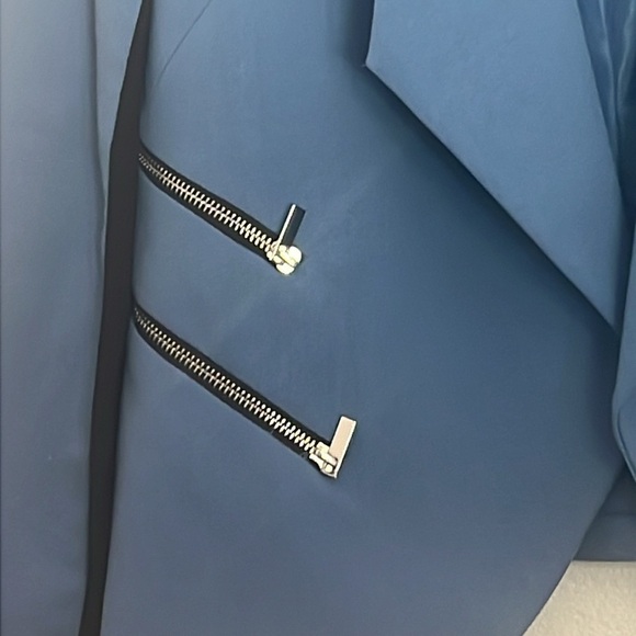 Vintage Nine West Women's Draped Open Zip Pocket x 4 Vintage - Picture 2 of 8